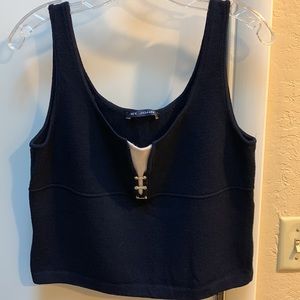St. John navy crop tank